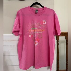 Dollywood’s Flower & Food Festival T-Shirt Pink Short Sleeve